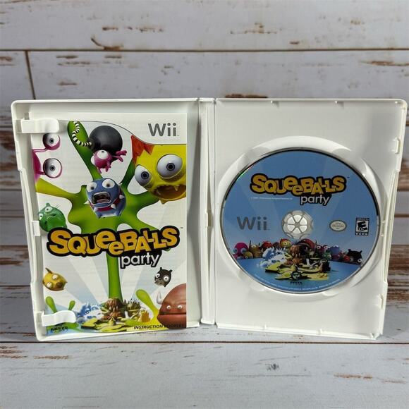 Squeeballs Party Nintendo Wii Game 2009 E Rating Multiplayer Fun - Picture 2 of 4